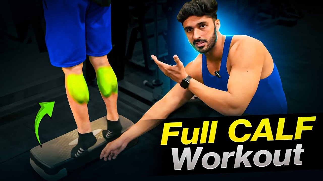 Full Calf Workout in Gym | Build Bigger Calves & Strong Legs | Nirbhay - FitAndNirbhay