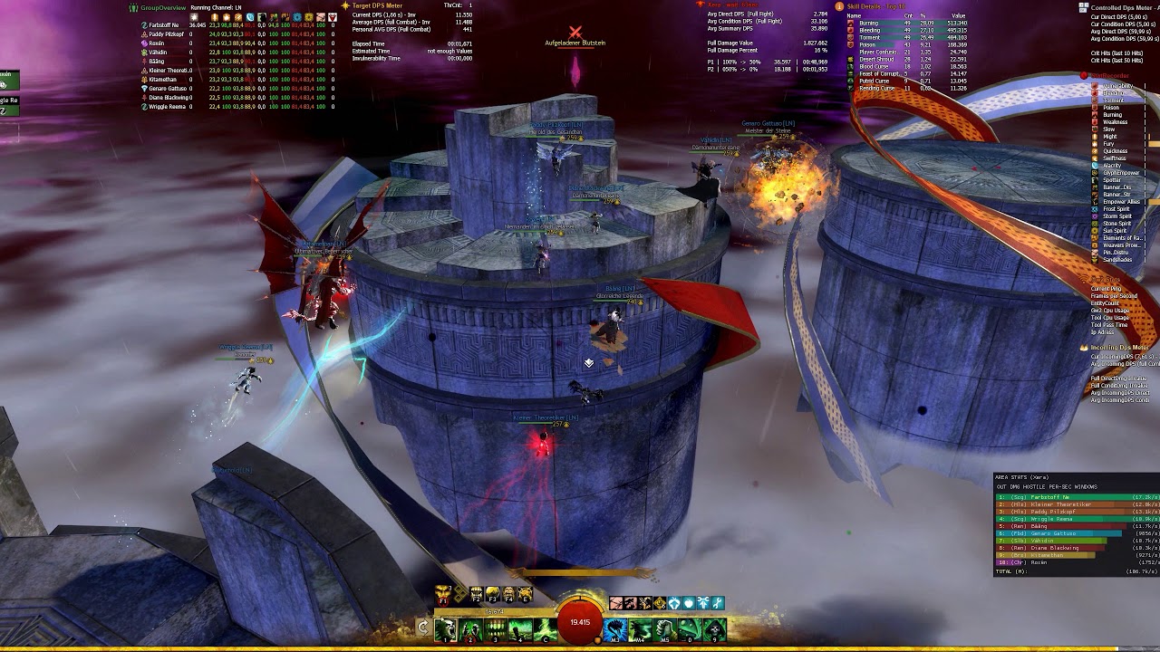 Gw2 - Xera 10man - Off Meta Comp - [6:21min left] - Necro PoV