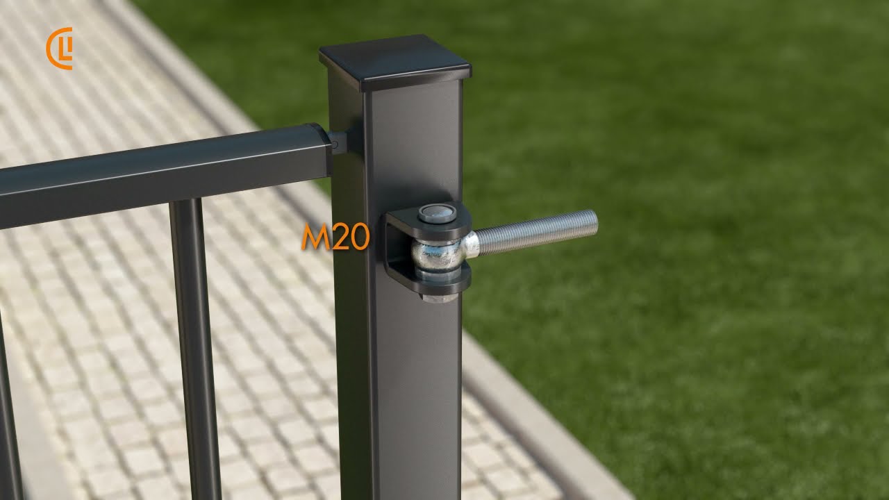 Rhino Hydraulic Gate Closer   Locinox Installation Video