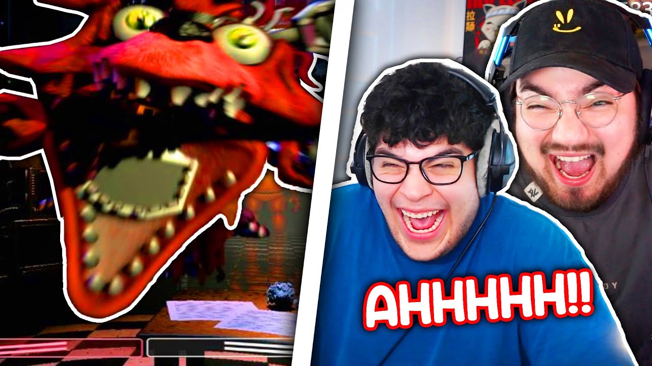 Me And Puffer Played FNAF 2 And It Went Horrible...