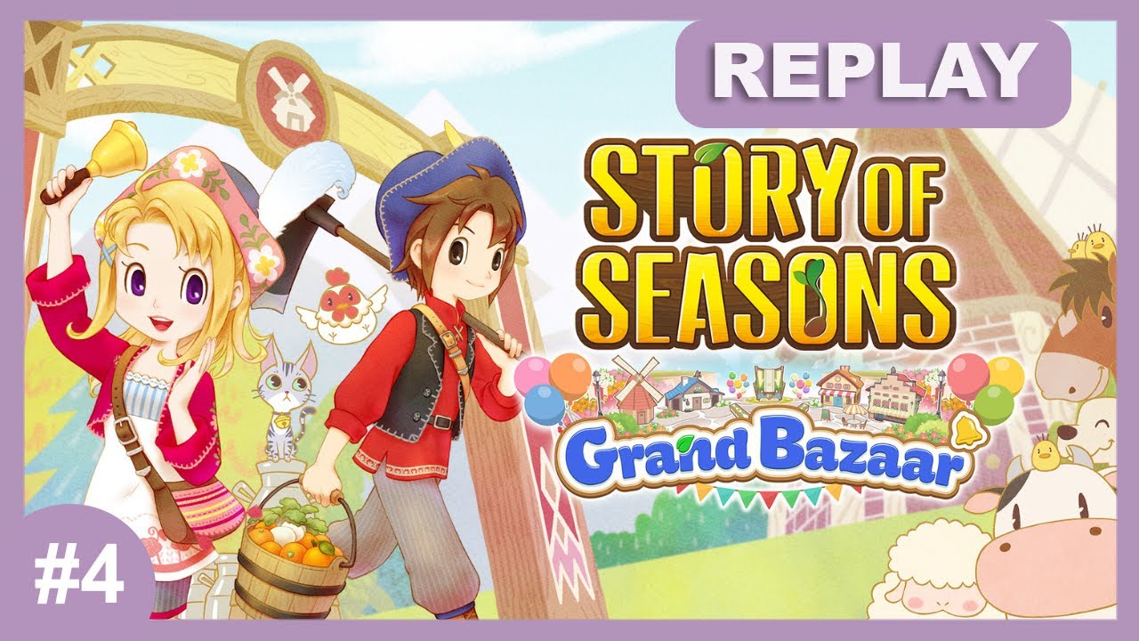 C'est le festival floral 💐 [EP04] | Story of Seasons : Grand Bazaar ~ Produit offert