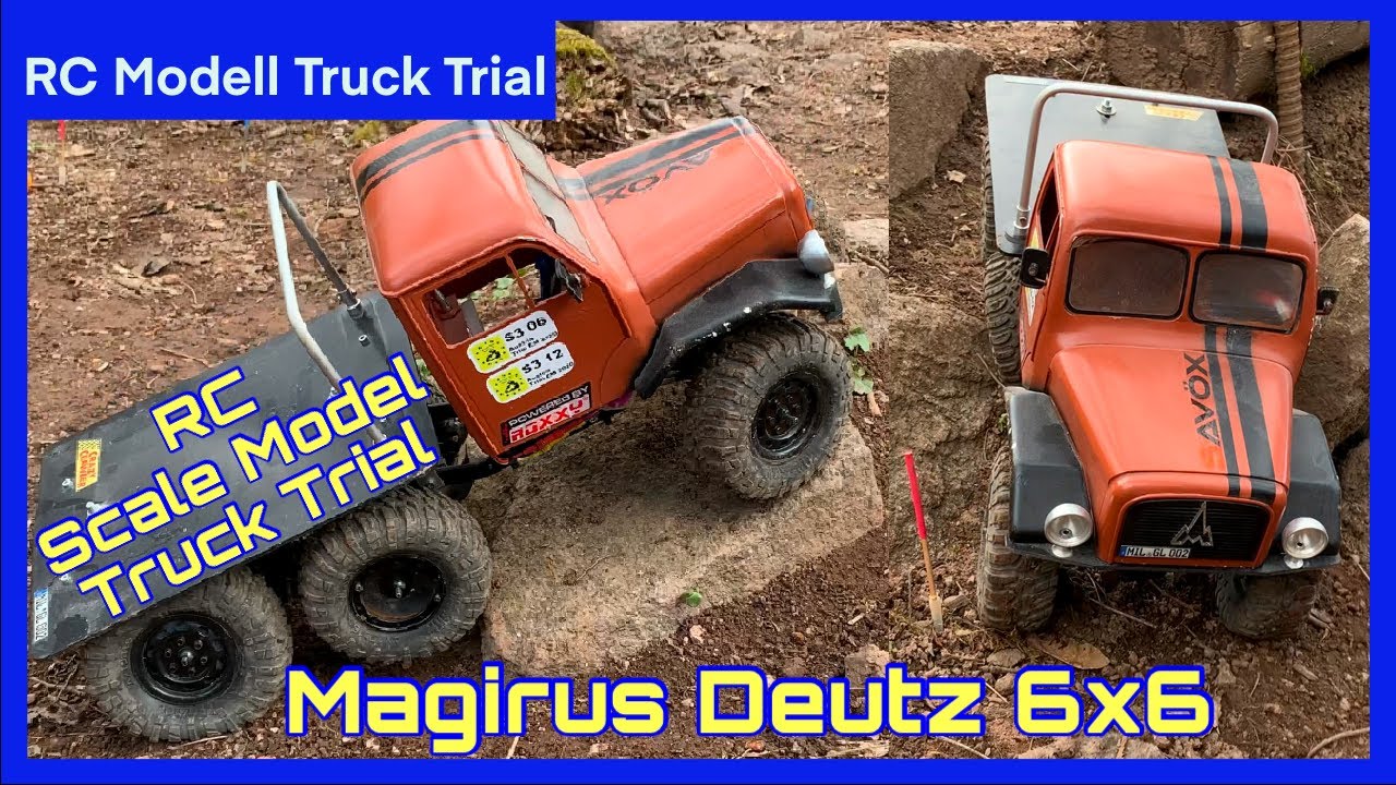 Magirus Deutz Trucks 6x6 RC Truck Trial Off Road Scale Trial