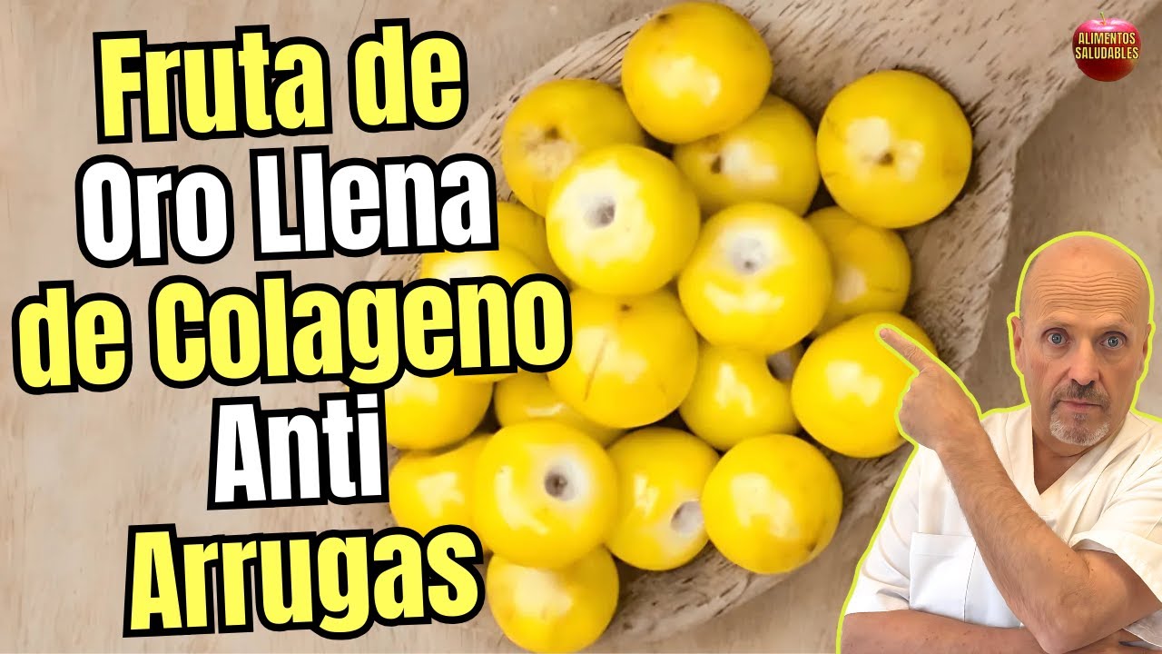 🟡 LA INCREIBLE FRUTA DE ORO LLENA DE COLAGENO ANTI ARRUGAS 🟡