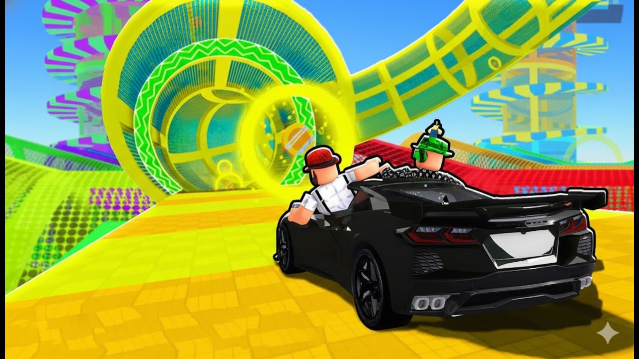 RACE Epic Car Stunt Race obbby !! Game
