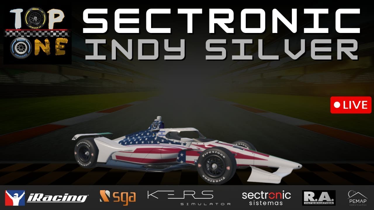 TEXAS - INDYCAR SERIES - IRACING - SECTRONIC INDY SILVER - A26T01E09 - FINAL
