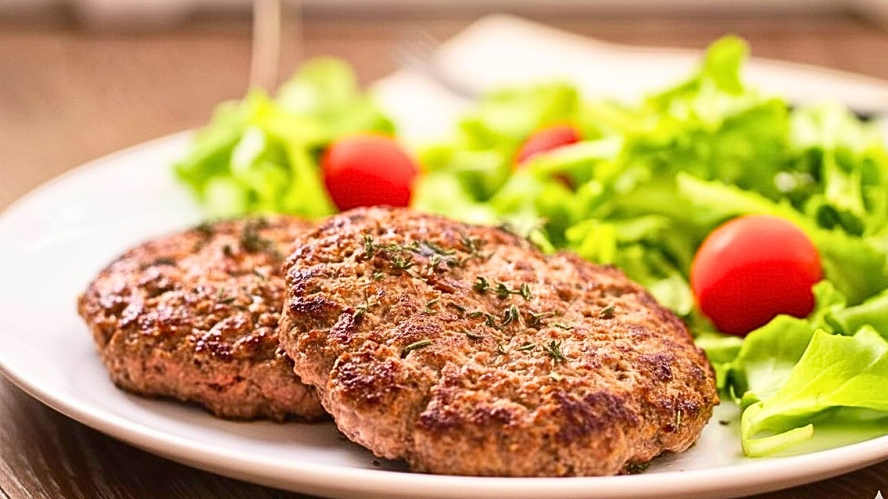 HAMBURGUESAS de Carne Molida ¡Súper JUGOSAS!😋