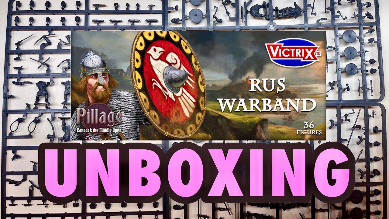 Let’s Look at the Victrix Pillage Rus Warband | Plastic Miniature Review