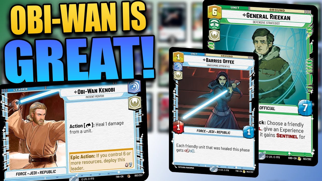 Why Obi-Wan is the Most Underrated Leader in Star Wars Unlimited!