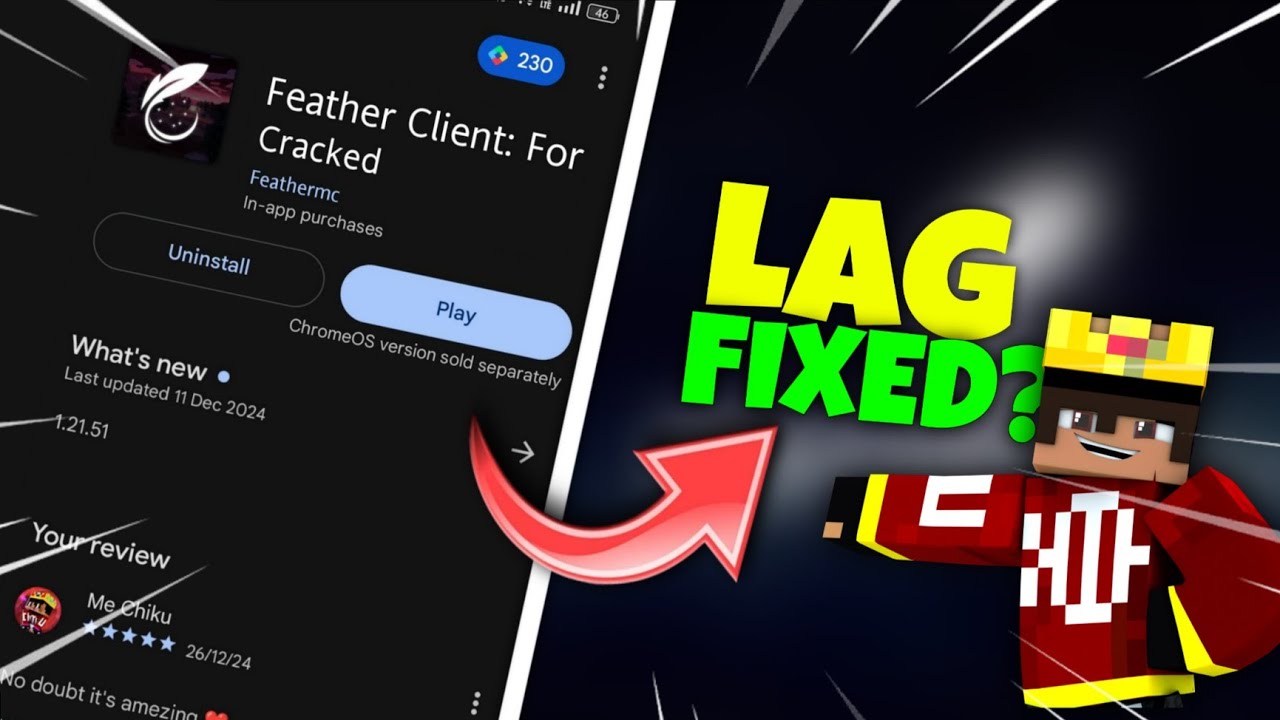 The Ultimate Lag Fix Client for Minecraft PE