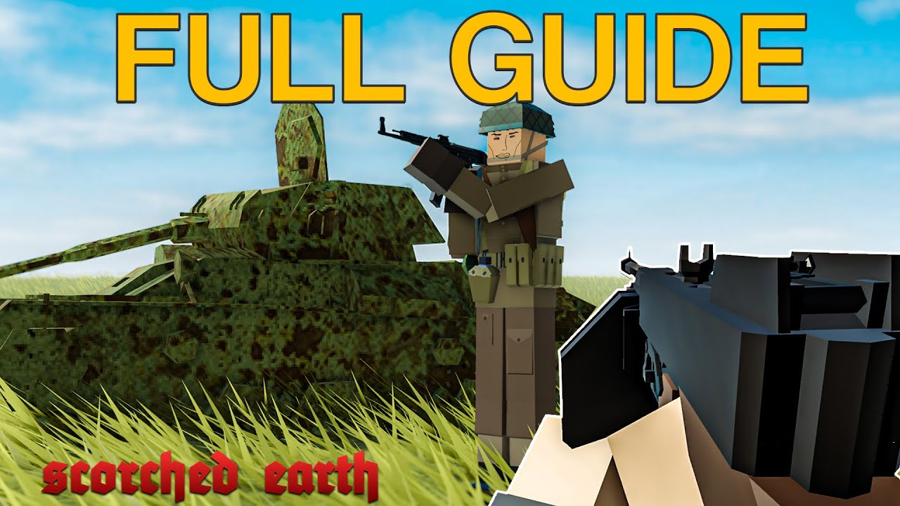 SCORCHED EARTH FULL GUIDE | Classes, Building & Money