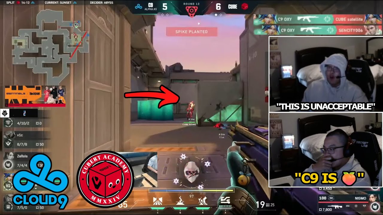 Craziest Moments of C9 vs Cubert Academy from SEN City Classic ft Shanks