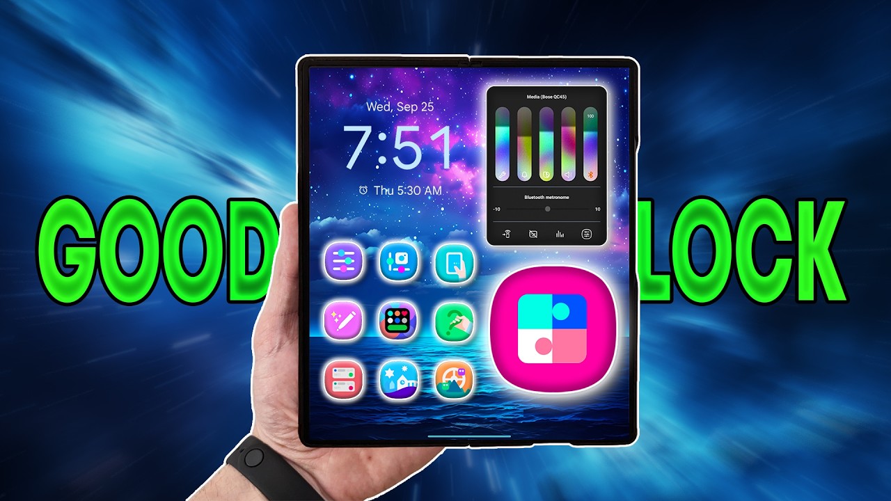 Galaxy Z Fold 6 - Ultimate Customization! (Good Lock Full Guide)