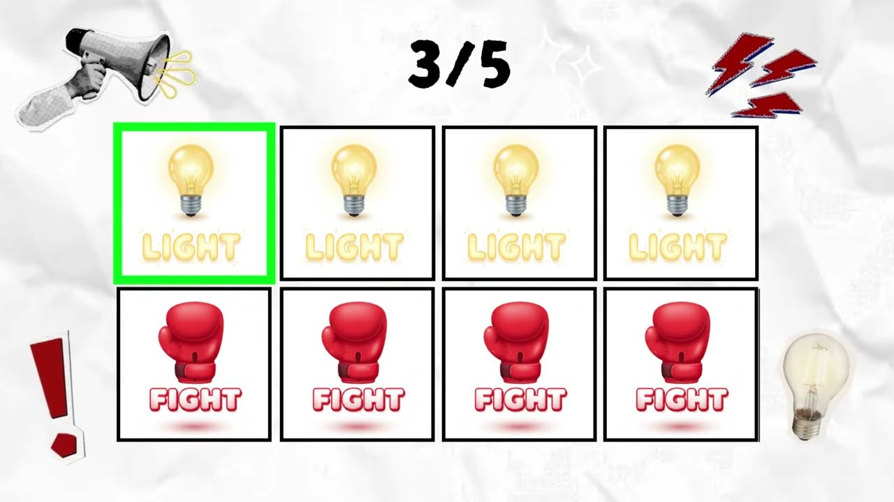 Say The Word On Beat | Level 1-4 | Easy To Insane | FIGHT LIGHT HEN PEN PEPSI FANTA CORN HORN