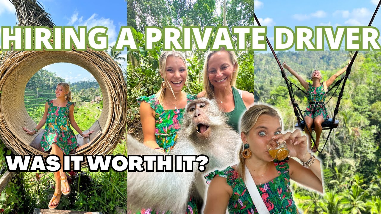 VLOG: Hiring a Private Driver Tour in Bali, Indonesia || Was it Worth it?