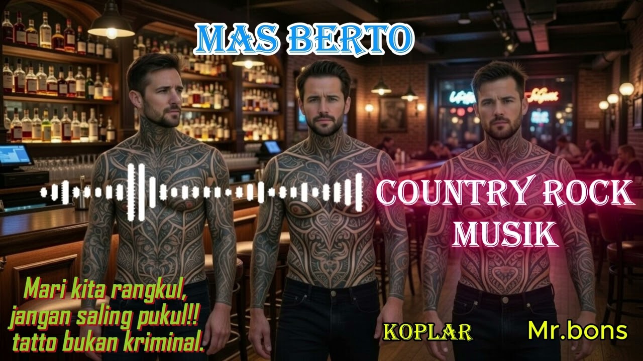 MAS BERTO || masyarakat bertato || ROCK BALI || country.