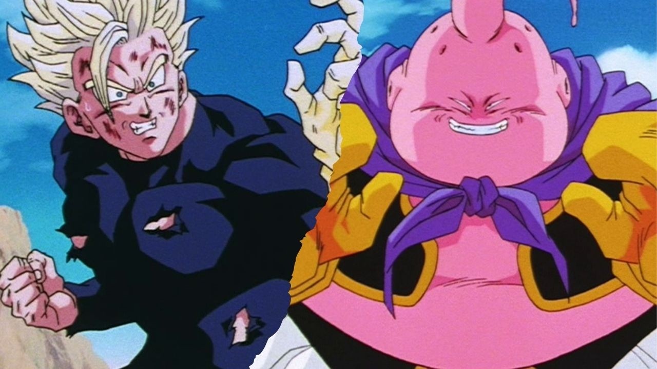 SSJ2 Gohan vs Fat Boo (Japanese)