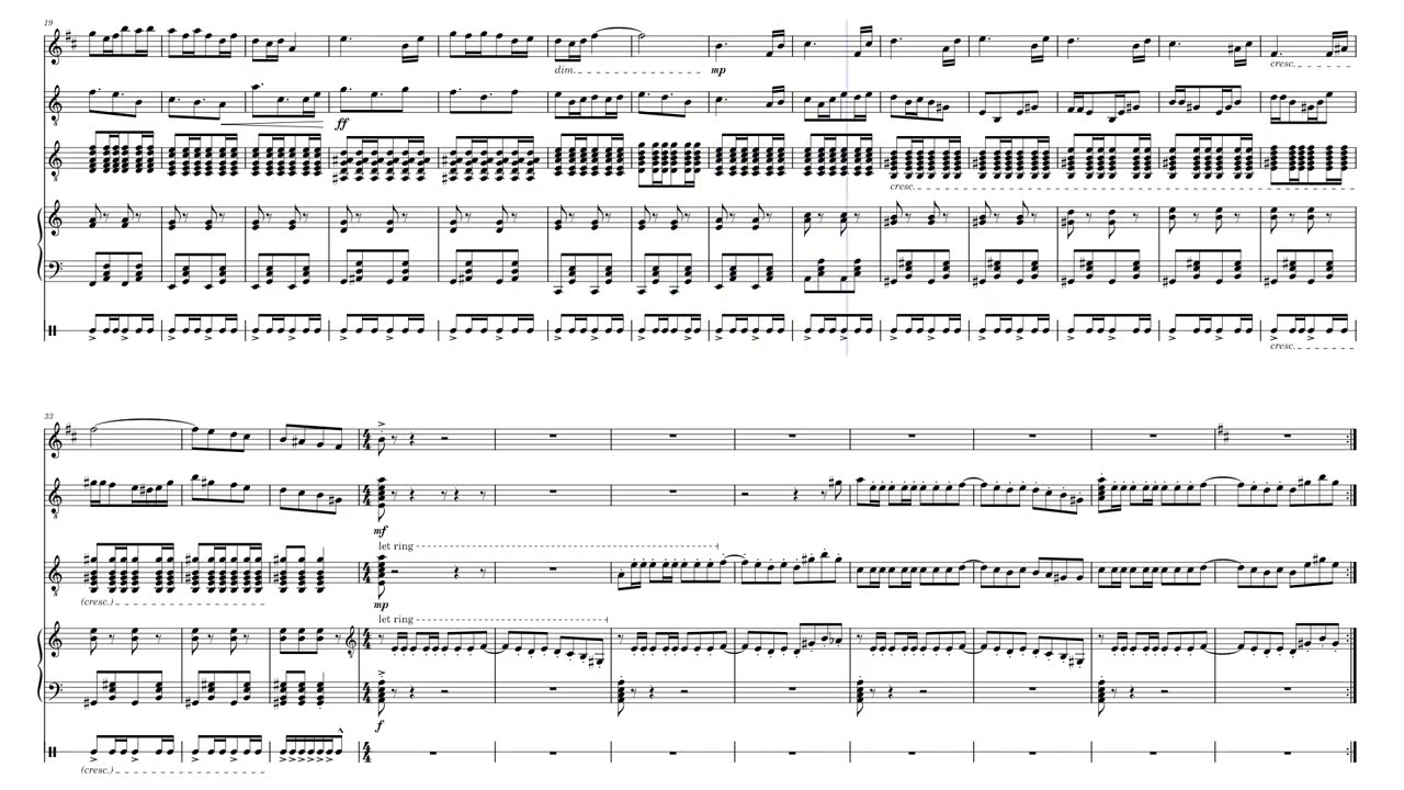 Maybe a Spanish? - Sheet music