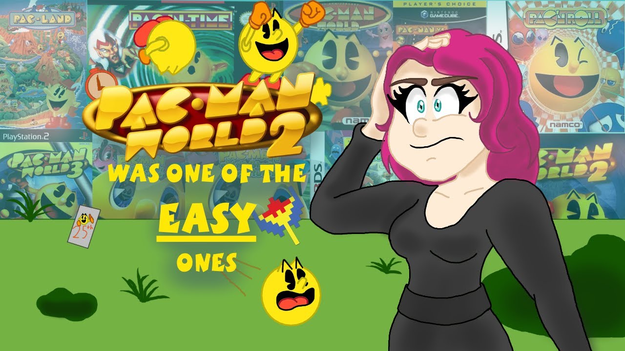 I TRIED to 100% Every Pac-Man Platformer