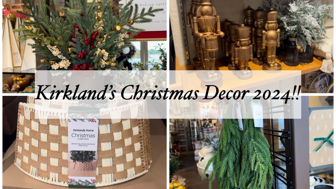 Kirkland’s Christmas Collection 2024 / New Christmas Decor Part 1!!