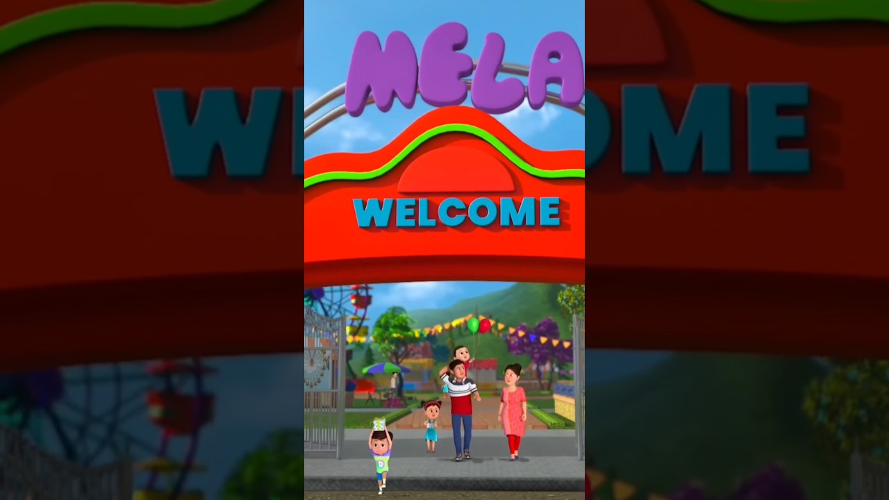Mele Mein Hum Jayenge | Mela Song for Kids@DingDongBellsTV-h9d9v#cartoon #edukidstv #nurseryrhymes