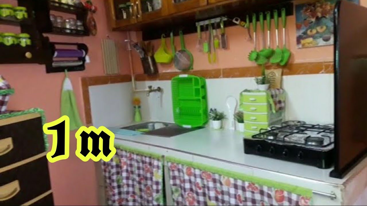 جولة في مطبخ أختي المتواضع مع أفكار وحلول روعة للتنظيم دخلي شوفي كيفاش تنضميه