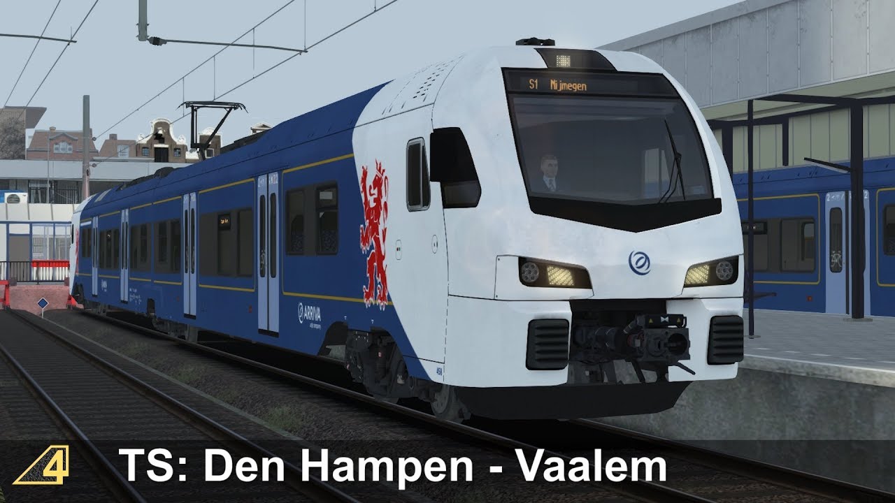 Train Simulator: Den Hampen - Vaalem (fictional route) with Arriva FLIRT-3