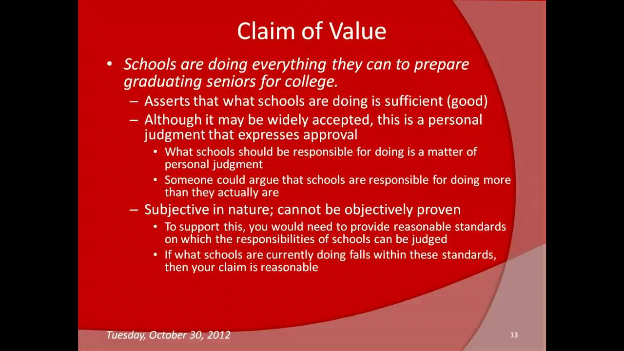Identifying Claims Review