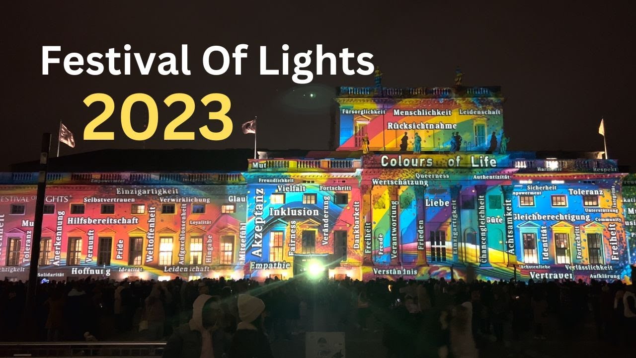 Festival Of Lights Berlin 2023 - Humboldt University #festivaloflights #berlin #humboldtuniversity
