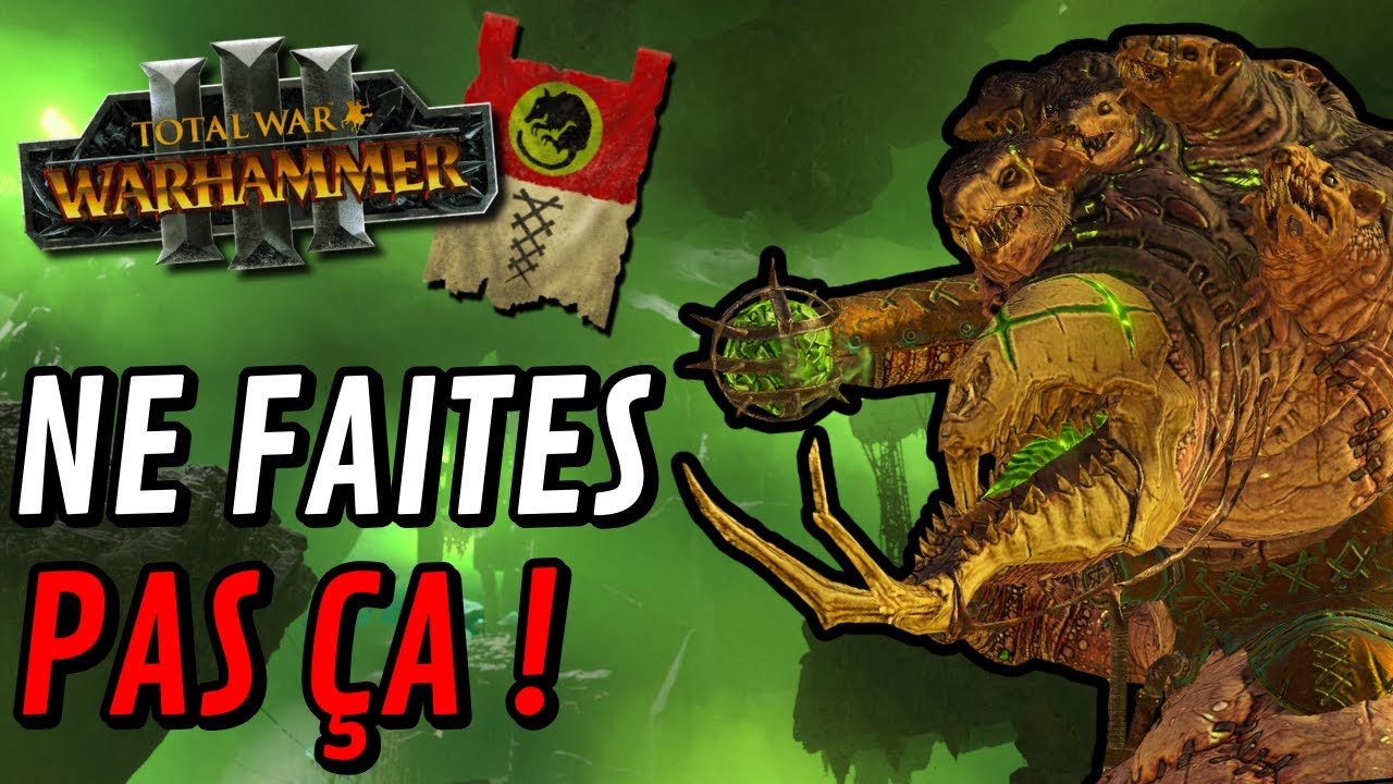ON FAIT DES BÊTISES CHEZ LES SKAVENS ! DOUBLE ABOMINATION, ÇA VA CHIER !