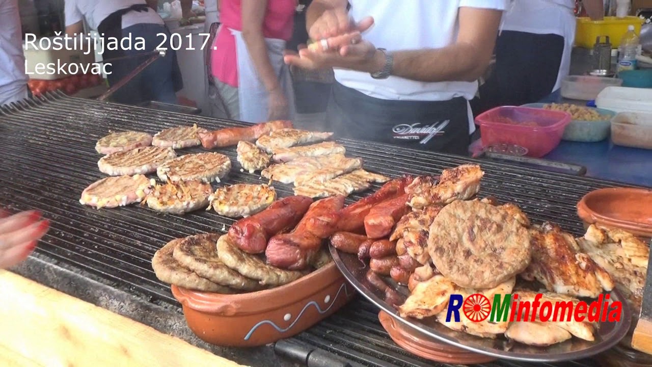 ROŠTILJIJADA LESKOVAC I deo -ROMINFOMEDIA 2017.