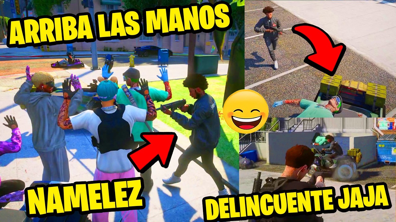 LA YAKUZA INVADE A LOS DEMON CON BATES Y LA POLI 😆 Y NAMELEZ SECUESTRA A LA YAKUZA | DovuX Life |