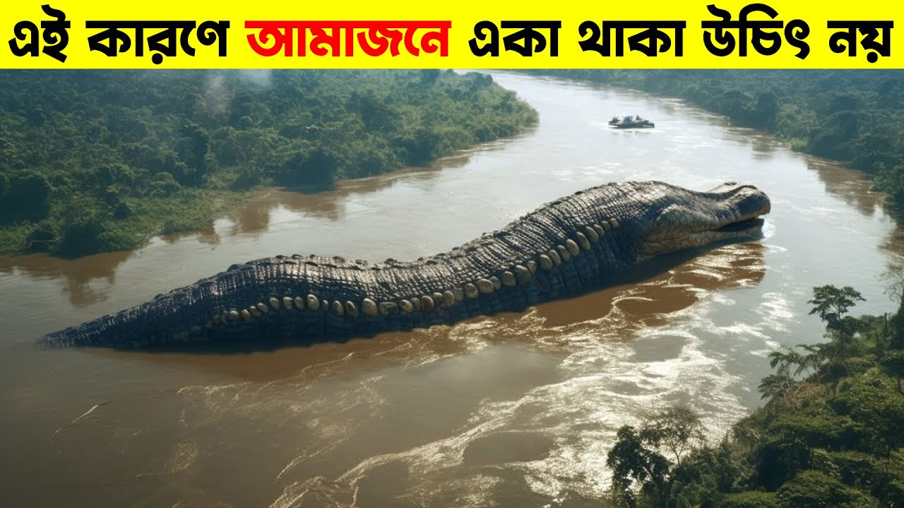 বিজ্ঞানীরা আমাজন জঙ্গল থেকে যা রেকর্ড করলো, দেখে কেউ বিশ্বাস করতে পারছে না ।