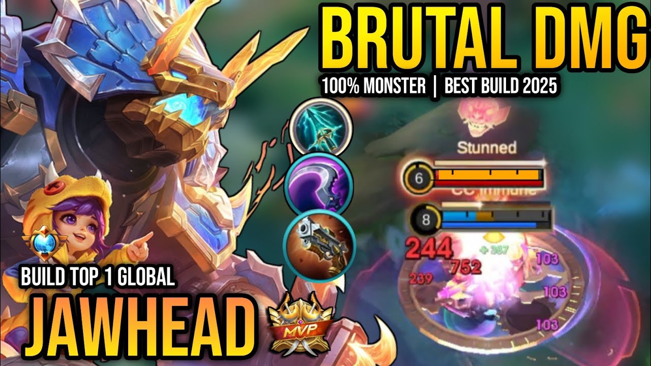 JAWHEAD BEST BUILD 2026 | BUILD TOP 1 GLOBAL JAWHEAD GAMEPLAY | MOBILE LEGENDS✓