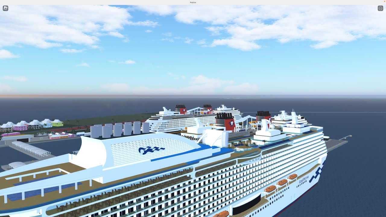 3 Way Horn battle at Nassau: Cruise Line Simulator: A New Era
