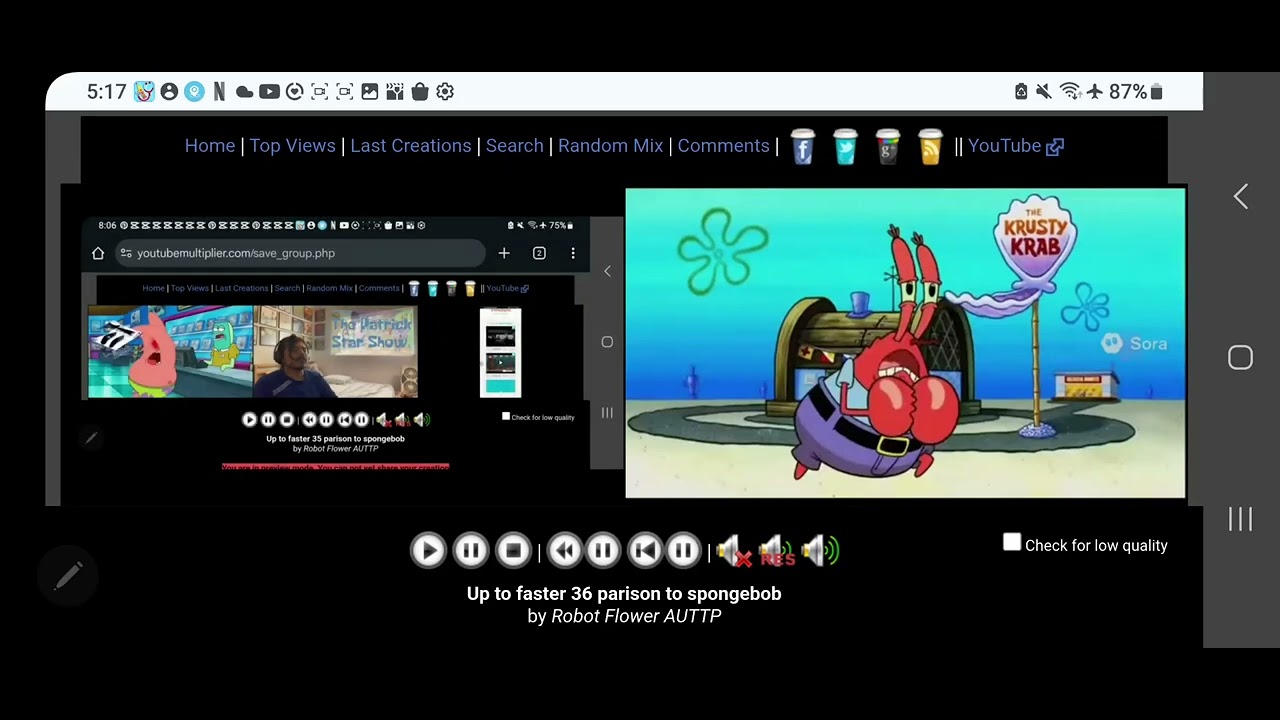 Up to faster 36 parison to spongebob