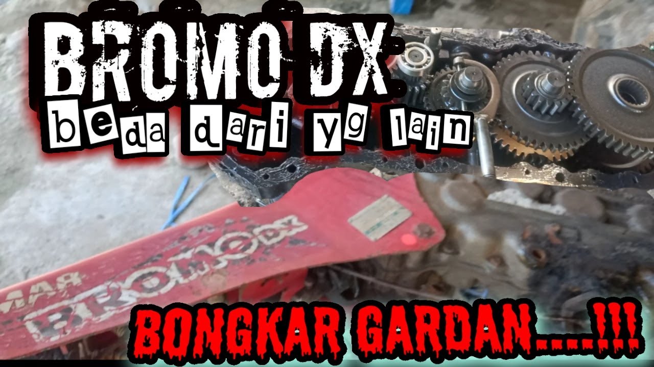 TRAKTOR BROMO DX ‼️ Gigi kembali ke netral.  Servis gardan traktor.