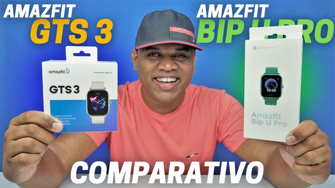 AmazFit GTS VS BIP U PRO, Qual a Melhor Escolha para você? Comparativo