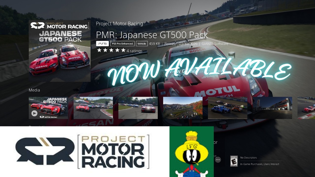 Японский пакет GT500 / DLC PMR / 31/26 марта
