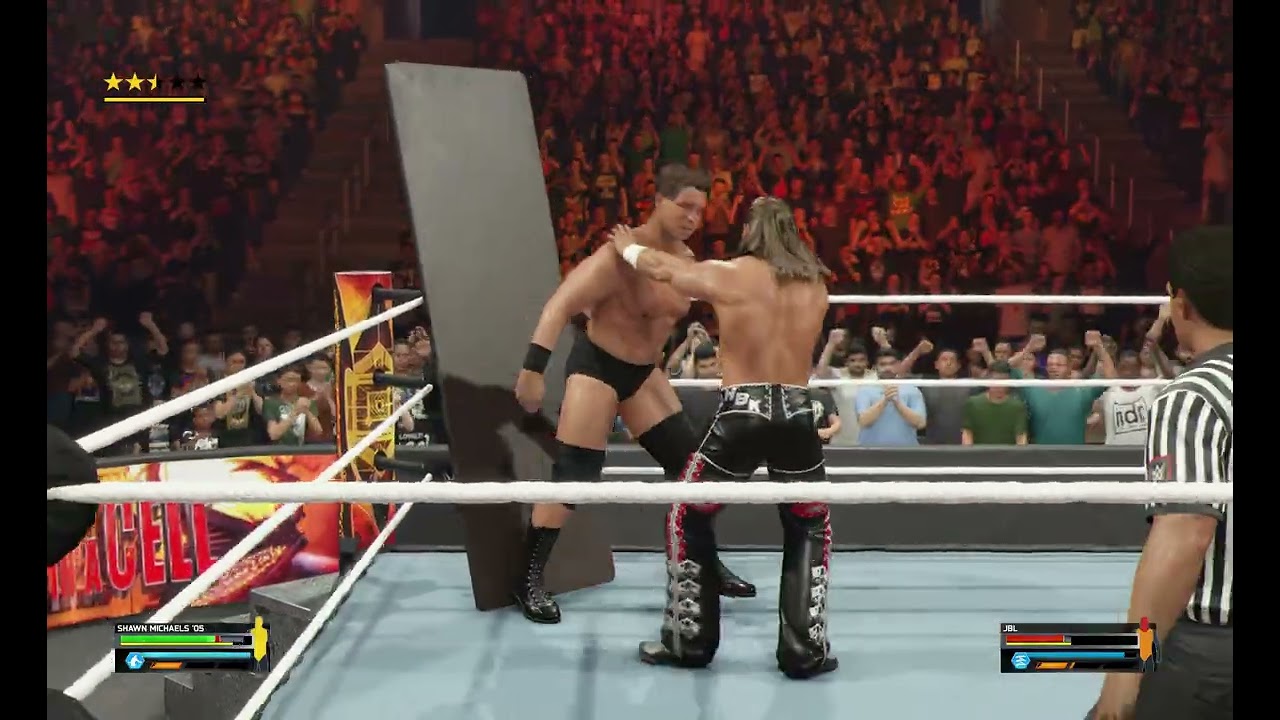 Extreme Rules Match Shawn Michaels (HBK) VS John 