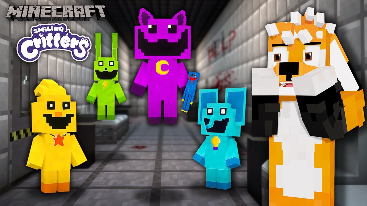 TRAFILIŚMY DO ŚWIATA SMILING CRITTERS w MINECRAFT!