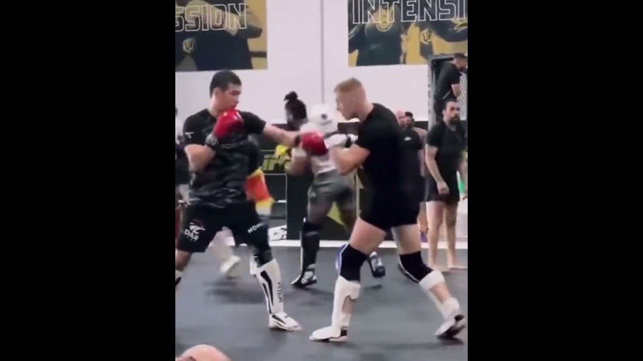 Ian Garry & Shavkat Rakhmonov Spar Together at Kill Cliff! 🔥🤝 #UFC #MMA