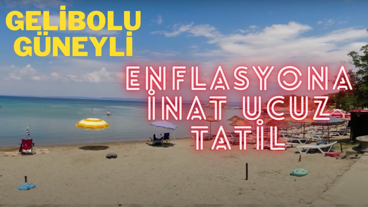 GELİBOLU G&Uuml;NEYLİ K&Ouml;Y&Uuml; PLAJI SAHİLİ DENİZİ NASIL? / &Ccedil;ANAKKALE GELİBOLU SAROS GEZİLECEK YERLER
