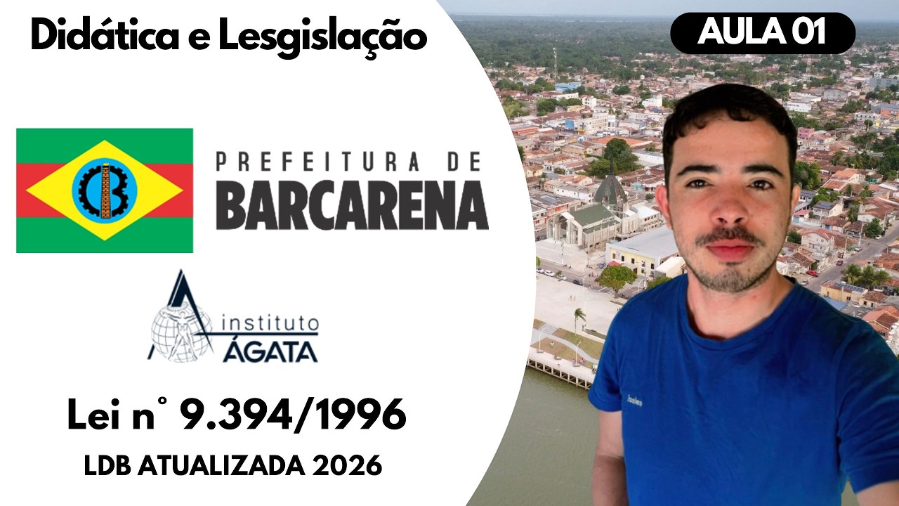 AULA 01- Lei 9.394/96 LDB 2026 - CONCURSO SEDUC PA 2026