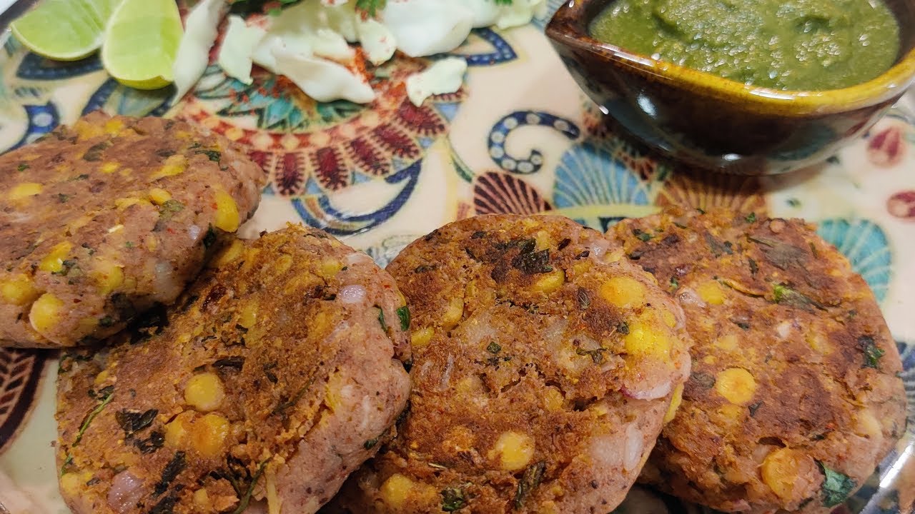 5 मिनट में बनाएं हेल्दी & क्रिस्पी टी-टाइम स्नैक | Chana Dal Kabab | 5 Minute Veg Recipe