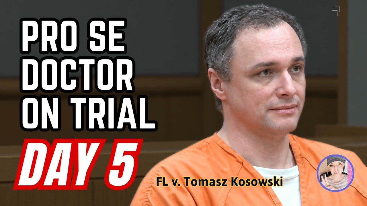 Pro Se Defendant on Trial for Murder of Attorney Steven Cozzi | FL v. Tomasz Kosowski Day 5