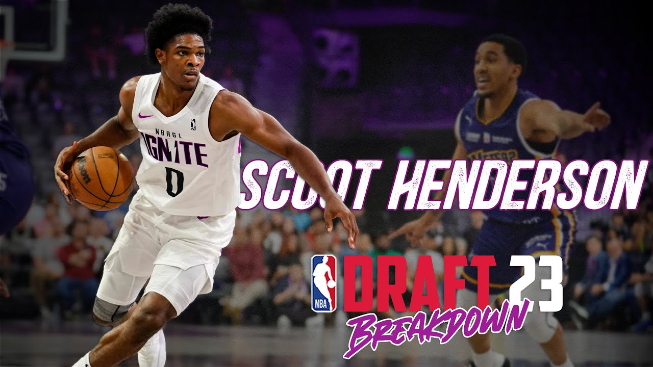 Scoot Henderson Scouting Report | 2023 NBA Draft Breakdowns