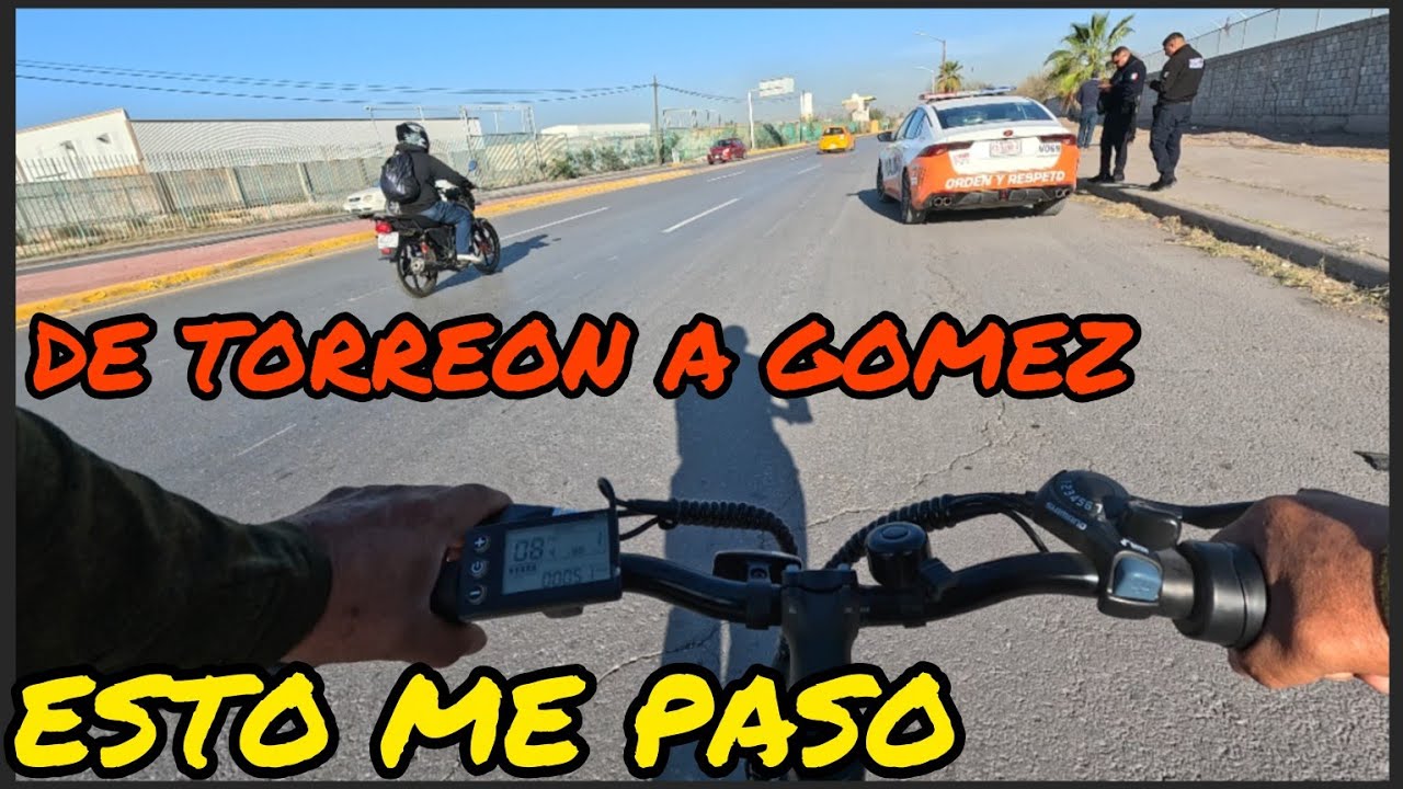 DE SOL DE OTE TORREON COAH HASTA GOMEZ PALACIO DGO EN BICICLETA