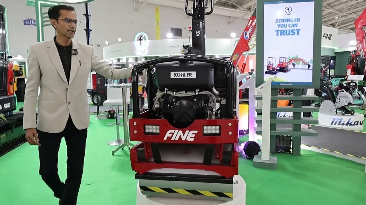 Walk Behind roller - Fiv6500