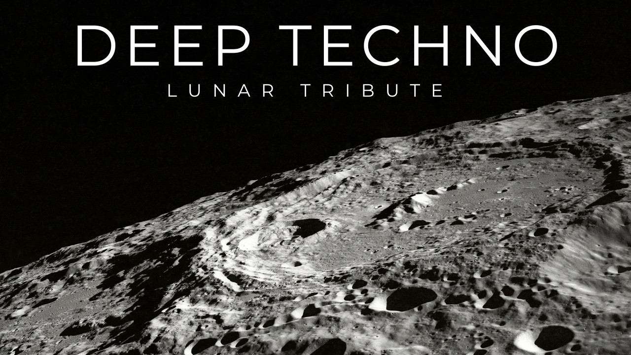Dub Deep Techno Mix 2026 | Lunar Tribute | Cinematic 4K Visuals