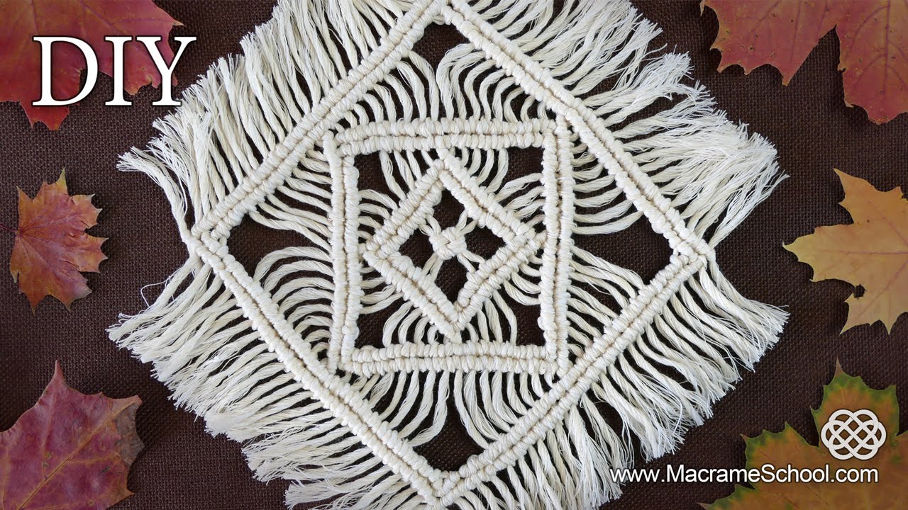 Macrame Tablecloth Tutorial | Table Mats & Table Decoration